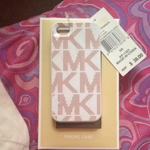 NWT Authentic Michael Kors Iphone 5 case - Picture 2 of 2